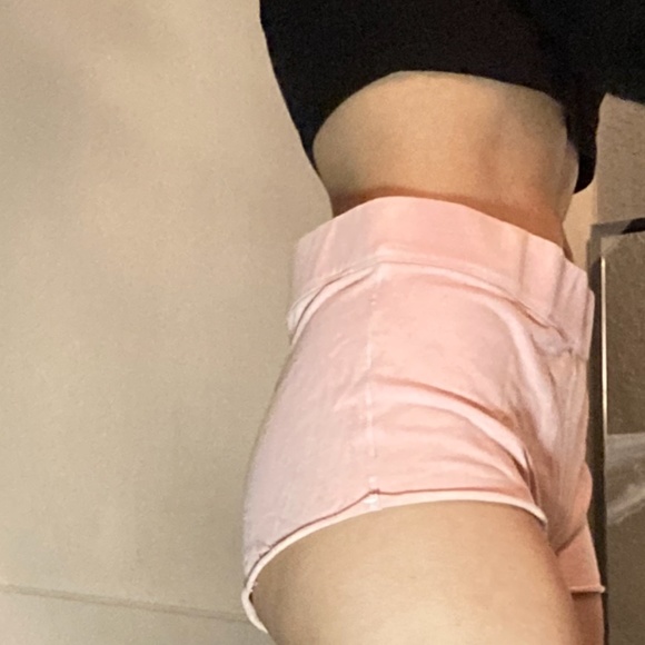 Free People Other - Free People Intimatley Pink Wash Bootie Shorts Medium Lounge